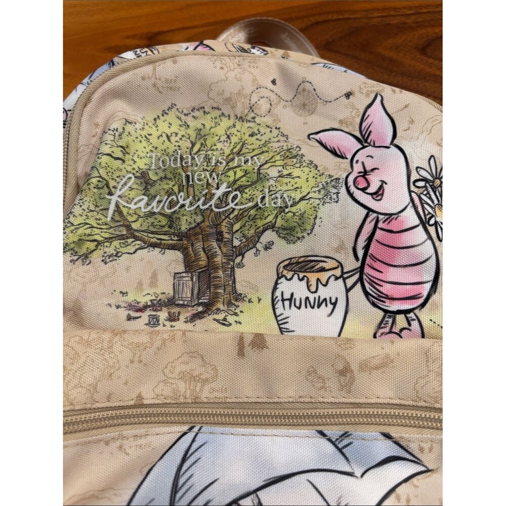 Disney Winnie the Pooh Piglet Small Mini Backpack - Picture 2 of 10